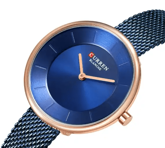 Curren C-9030L Blue Dial Blue Edition Stainless Steel Band Women's Watch