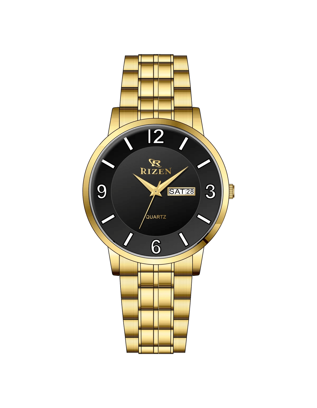 Rizen Glam RZ-677 Gold stainless steel Quartz