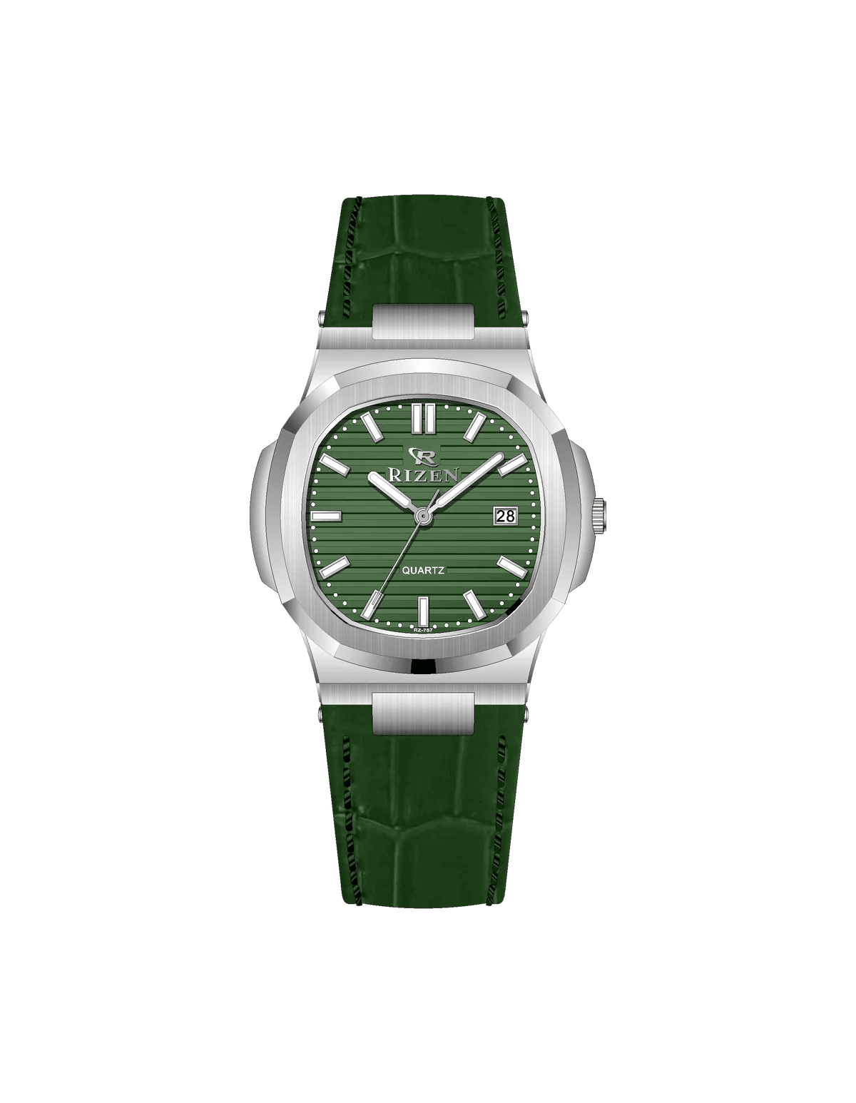 Rizen Kate Silver RZ-0757L LEATHER STRAP Quartz