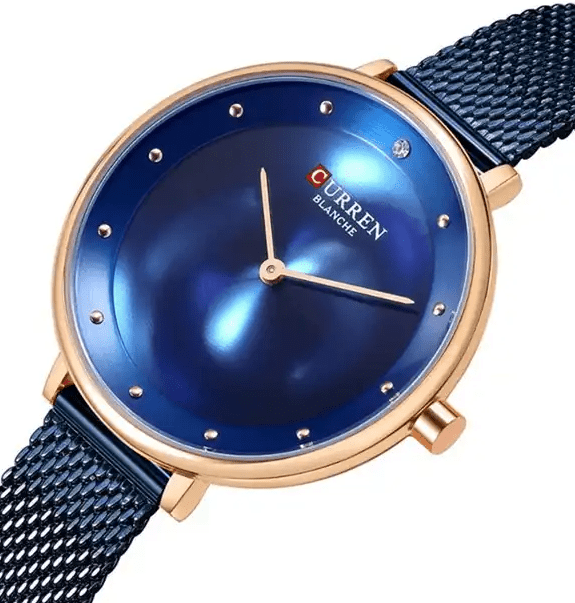 Curren C-9029L Blue Dial Blue Stainless Steel Chain Women's Watch