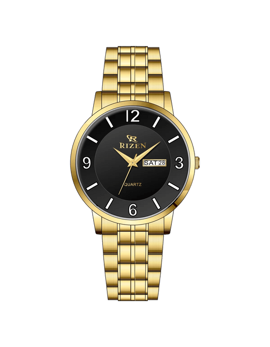 Rizen Glam RZ-677 Gold stainless steel Quartz