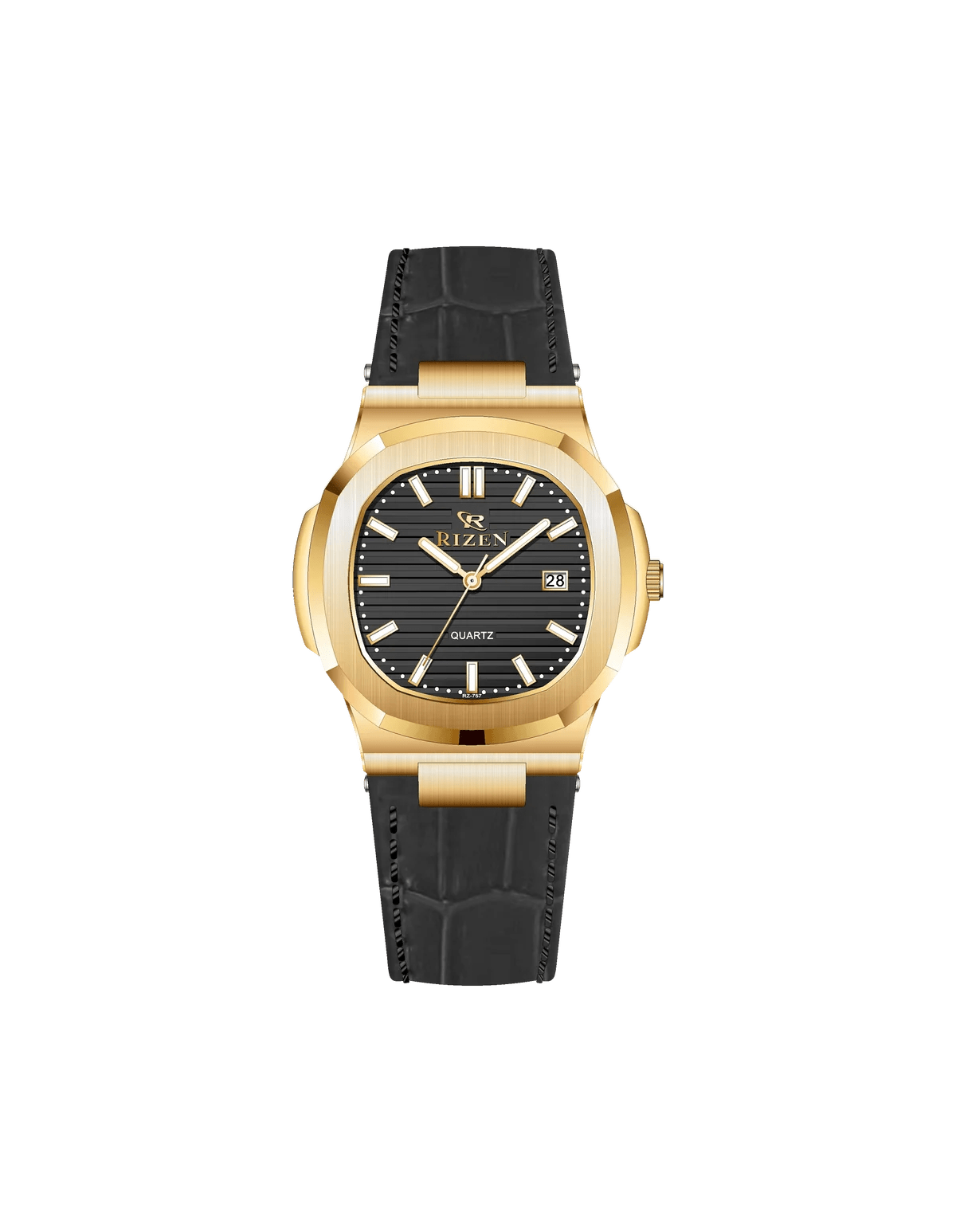 Rizen Kate Gold RZ-0757L LEATHER STRAP Quartz