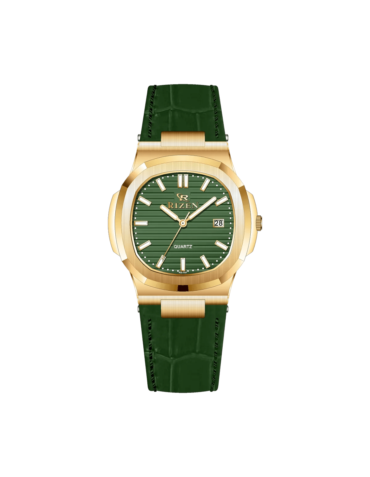 Rizen Kate Gold RZ-0757L LEATHER STRAP Quartz