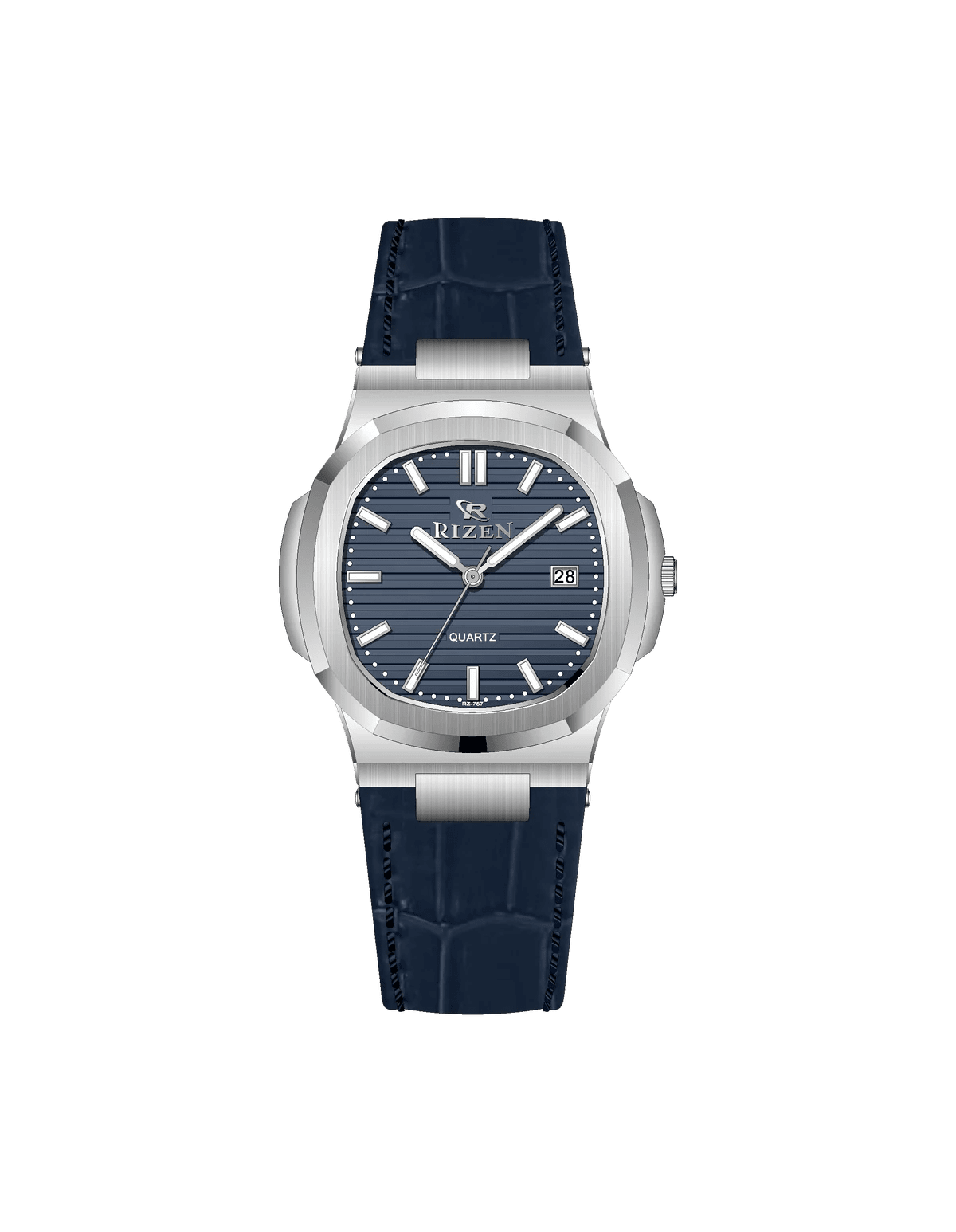 Rizen Kate Silver RZ-0757L LEATHER STRAP Quartz