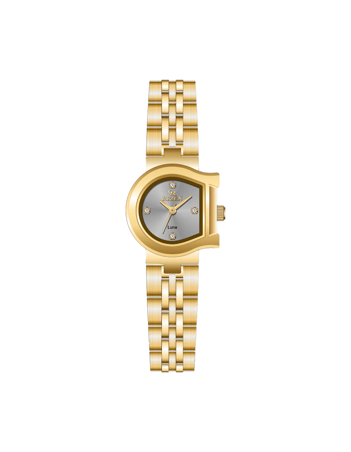 Rizen Luna RZ-1007L Stainless Steel Quartz