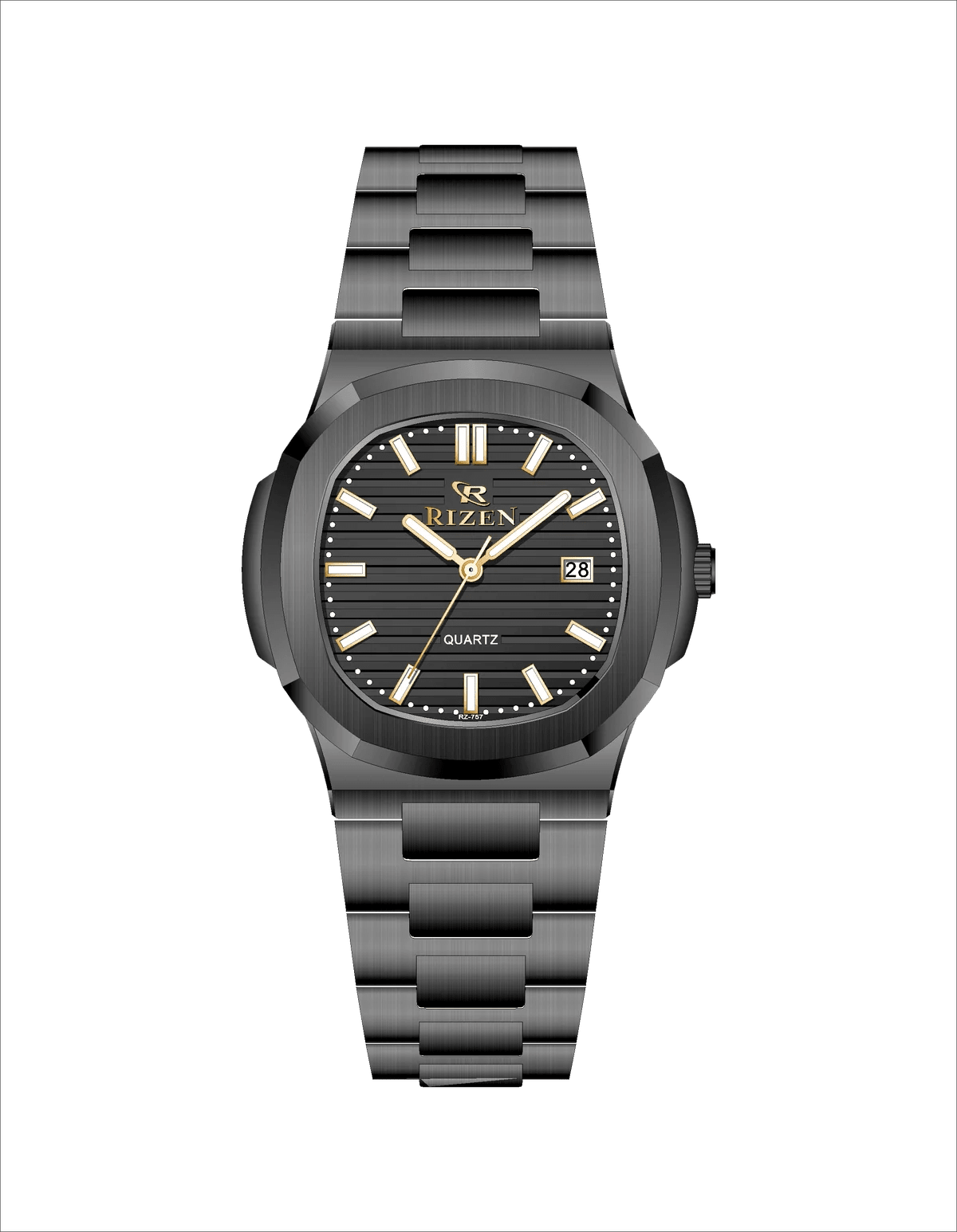 Rizen Raelix RZ-0757 Stainless Steel Quartz