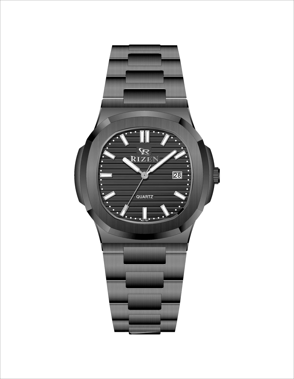 Rizen Raelix RZ-0757 Stainless Steel Quartz