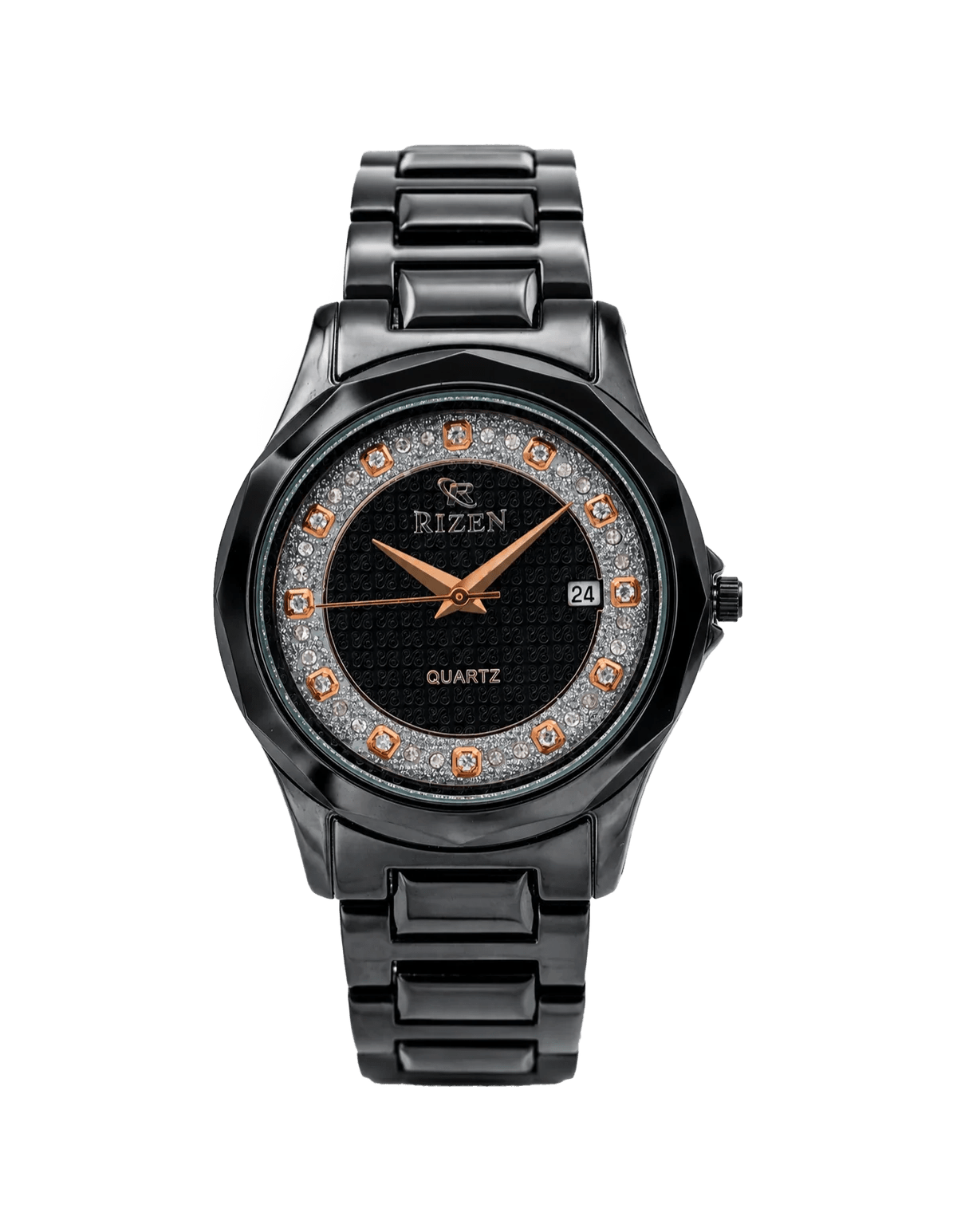 Rizen Renzo RZ-618G Stainless Steel Quartz