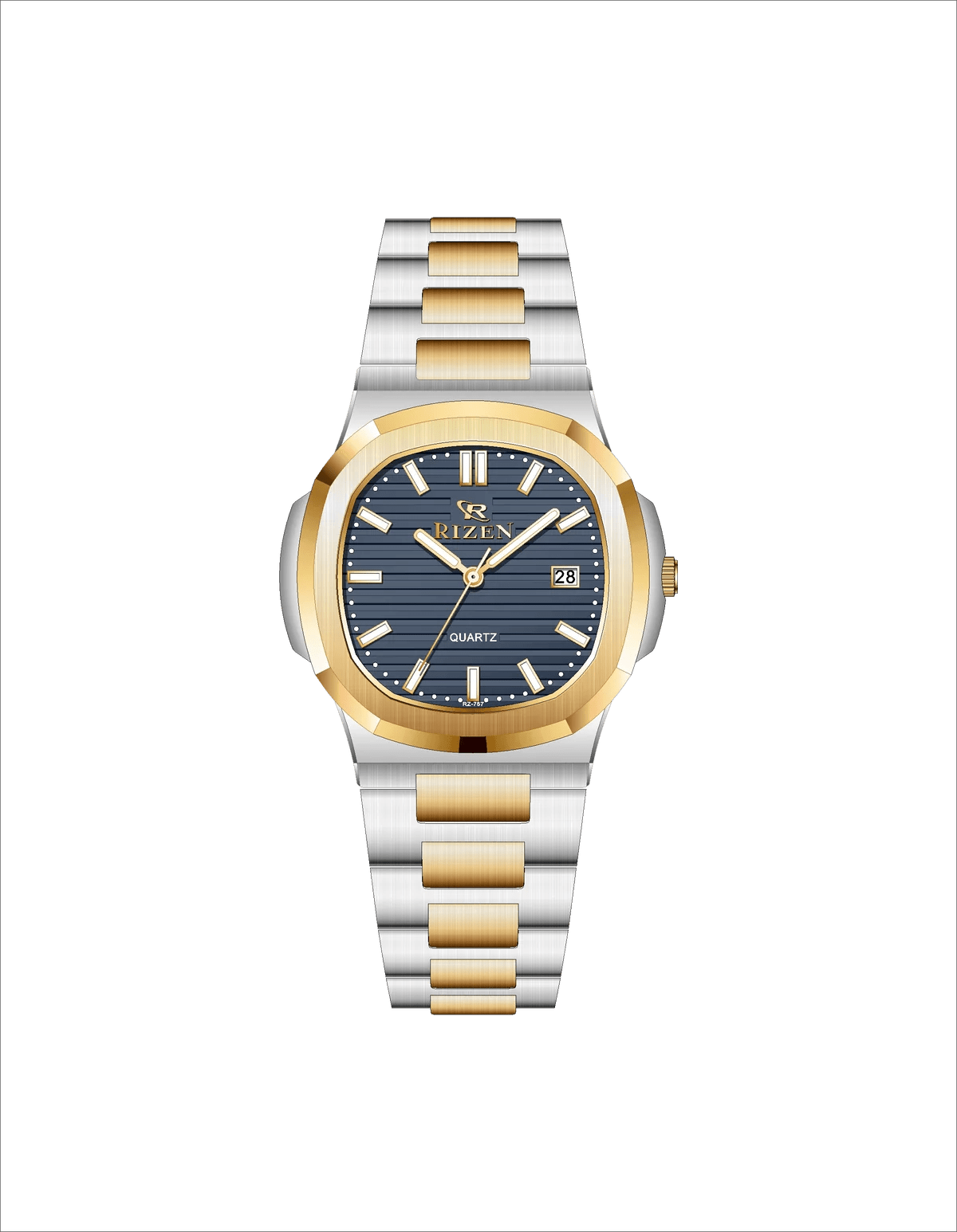 Rizen Sorell RZ-0757L Two Tone Stainless Steel Quartz