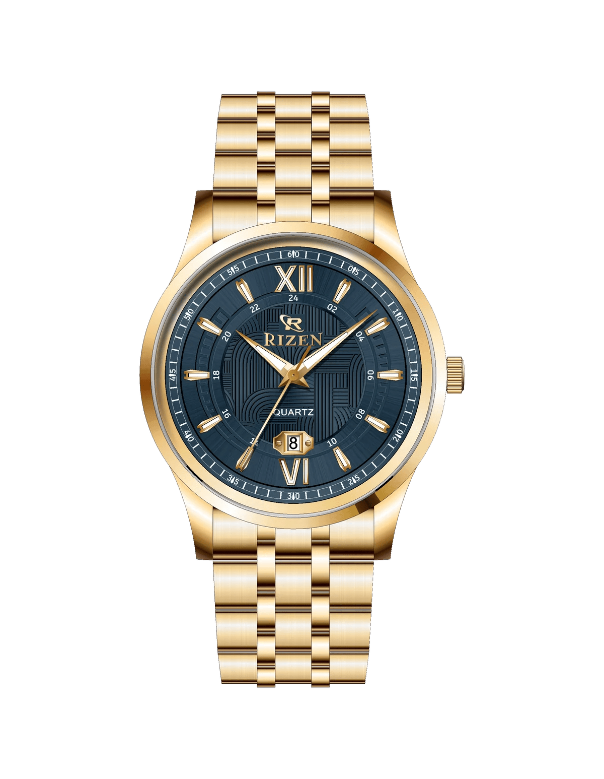 Rizen Stravon Gold RZ-0832 Stainless Steel Quartz