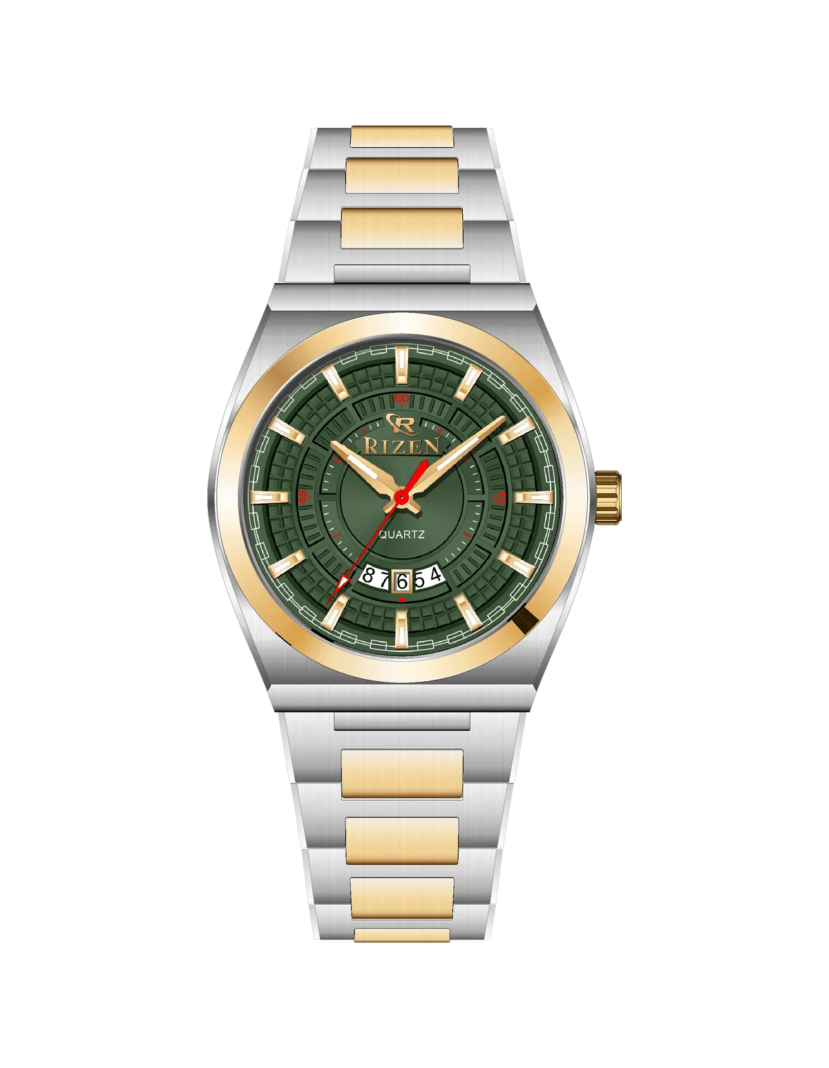 Rizen Valmont RZ-0819 Two Tone Stainless Steel Quartz