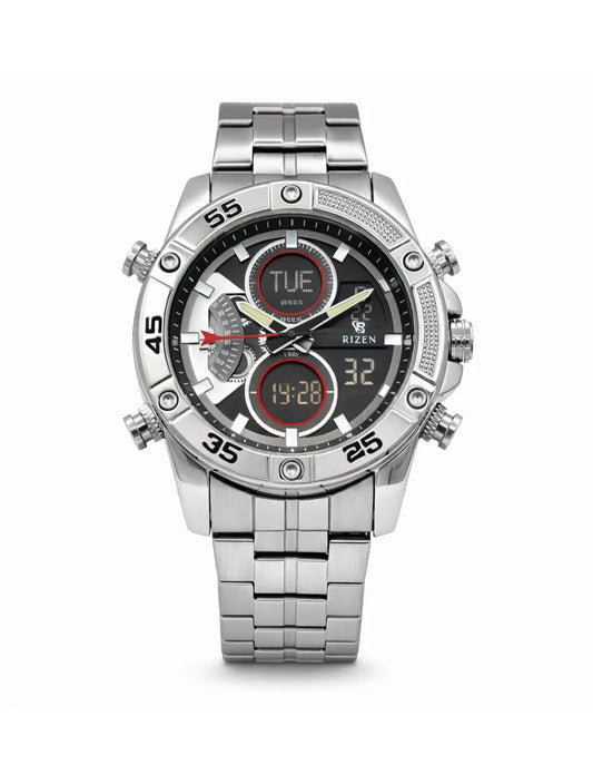 Rizen Zeno RZ-0863 Stainless steel Quartz